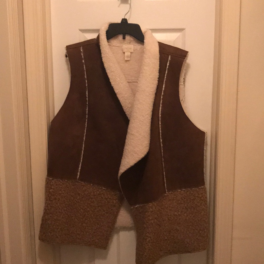 Chico’s Faux Fur Vest